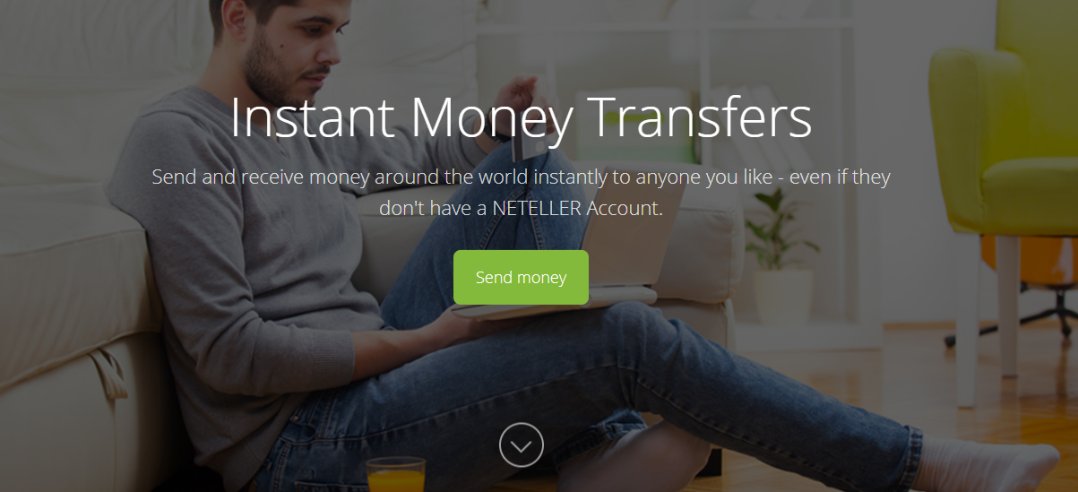 Money transfers met Neteller